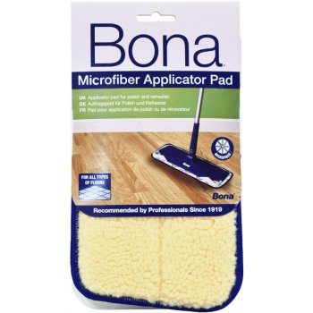Bona Applicator pad žlutá utěrka z mikrovlákna k aplikaci osvěžovače