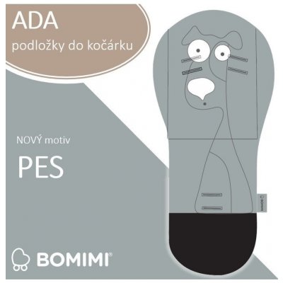 Bomimi Ada podložka Pes grey – Sleviste.cz