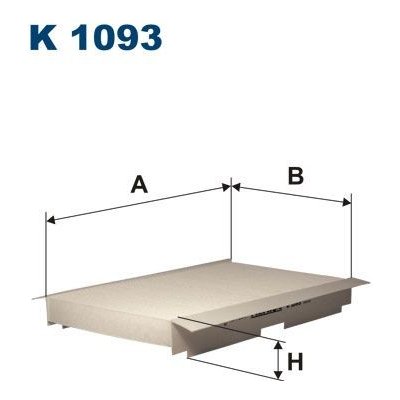 K 1093 FILTRON Filtr, vzduch v interiéru – Zbozi.Blesk.cz