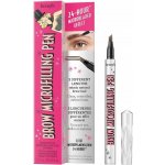 Benefit Brow Microfilling Pen pero na obočí s mikro tahy pro vykreslení chloupků Deep Brown 0,77 g – Hledejceny.cz