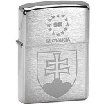 Zippo benzínový z s motivem Slovenské Republiky pochromovaný – Hledejceny.cz