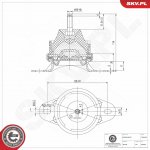 Zavěšení motoru ESEN SKV 75SKV036 | Zboží Auto