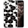 Pouzdro a kryt na mobilní telefon Apple PROTEMIO 17922 GEOMETRIC ART TPU Ochranný kryt Apple iPhone 11 Pro MARBLE CUBE