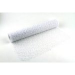 Organza pavučina crude - bílá - 50cm/4,6 m – Zboží Mobilmania