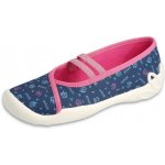 Befado balerínky bačkory papuče Blanca 116Y320 modrorůžové – Zboží Mobilmania