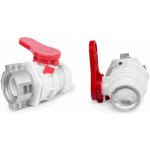 BRADAS Kulový ventil vstup S60x6 výstup S60x6 se zátkou BR-IBCS60F-BAVS60M-MC – Hledejceny.cz