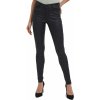 Dámské klasické kalhoty Vero Moda Dámské kalhoty VMSEVEN Slim Fit 10138972 Black COATED