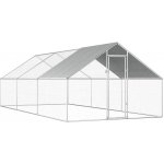 vidaXL Venkovní klec pro kuřata 2,75 × 6 × 1,92 m pozinkovaná ocel stříbrná 9799.170790 – Hledejceny.cz