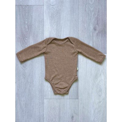 Rostoucí Merino Body MoniLu dl. rukáv skořicová Body – Sleviste.cz
