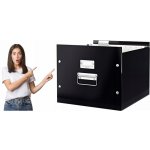 LEITZ Krabice na závěsné desky Click-N-Store - A4, černá – Zboží Živě