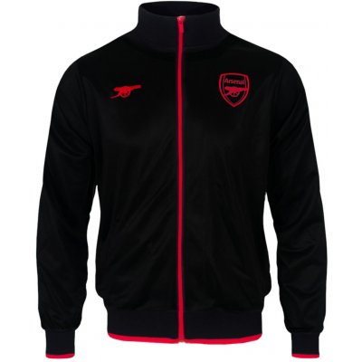 Arsenal FC bunda stojáček zip černá – Zboží Mobilmania