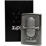 Zippo sat.fin.Plakette Microphone Retro Style – Hledejceny.cz