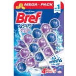 Bref WC Power Aktiv Lavender WC kuličky 3 x 50 g – Hledejceny.cz