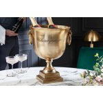 Moebel Living Champagne zlatá 32 cm – Zboží Mobilmania