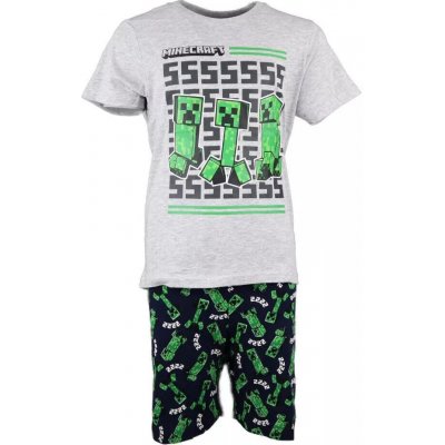 Dětské pyžamo Minecraft šedé – Zboží Dáma