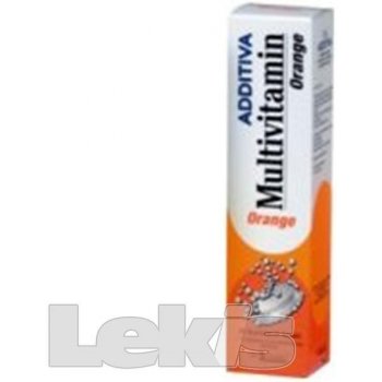 Additiva multiVitamín + minerál Pomeranč 20 šumivých tablet
