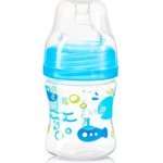 BabyOno antikoliková láhev se širokým hrdlem modrá 120ml – Hledejceny.cz