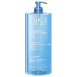 Uriage Hygiène čistící gel na obličej a tělo (Gentle Foaming Gel) 1000 ml