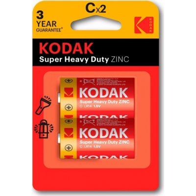 KODAK/TRIXLINE R14 Zinc Chloride 2ks/bal – Hledejceny.cz