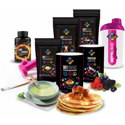 KetoLinie dietní proteinový balíček B1 ( 21 dní / 105 porcí ) – Zboží Dáma