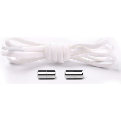 Davay SLIP pružné tkaničky bez zavazování 110cm Bílá – Zboží Mobilmania