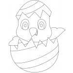 Pískohraní s.r.o. Šablona Velikonoční motiv kuřátko Velikost: 105 x 148 mm – Hledejceny.cz