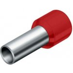 DI 1,5-6 rudá Dutinka izolovaná,průřez 1,5mm2/délka 6mm,dle DIN46228,barva rudá – Sleviste.cz