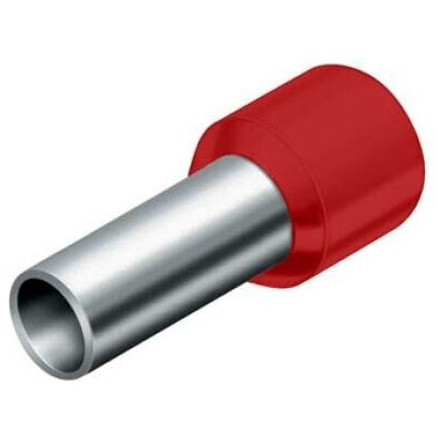 DI 1,5-6 rudá Dutinka izolovaná,průřez 1,5mm2/délka 6mm,dle DIN46228,barva rudá – Sleviste.cz