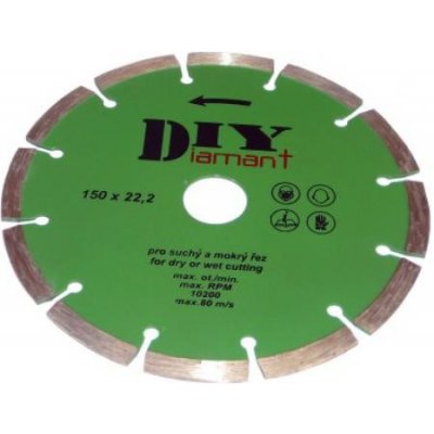 DIY Diamantový kotouč segmentový 180 mm