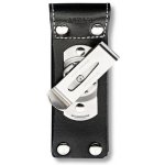 Victorinox Kožené pouzdro na nůž s klipem černá 4.0523.31 – Zboží Dáma