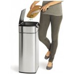 Simplehuman CW2015 Dotykový 30 l hranatý kartáčovaná nerez FPP – Hledejceny.cz