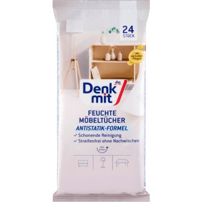 Denkmit vlhčené ubrousky na nábytek 24 ks – Sleviste.cz