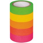 Heyda lepicí papírová neon matná 5 ks – Zboží Dáma