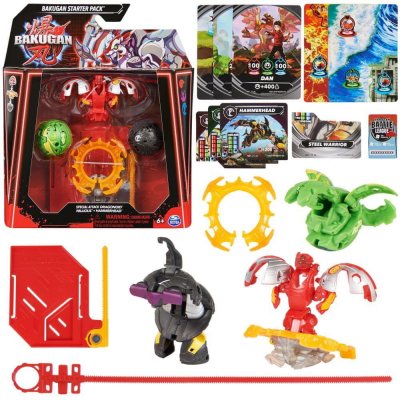 Bakugan startovací sada speciální útok S6 Mantid Titanium Dragonoid Trox – Zbozi.Blesk.cz