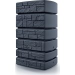 Prosperplast Okrasný sud na dešťovou vodu TOWER STONE světle šedý 500l – Zboží Mobilmania