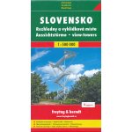 mapa Slovensko rozhledny a vyhlídková místa 1:500 t. – Hledejceny.cz