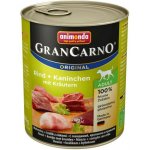 Animonda GranCarno Adult Beef a králík s bylinkami 800 g – Hledejceny.cz