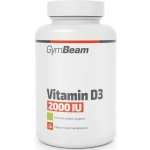 GymBeam Vitamín D3 2000 IU 60 tablet – Hledejceny.cz
