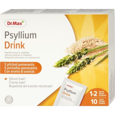 Dr.Max Psyllium Drink RAPID 10 sáčků – Hledejceny.cz