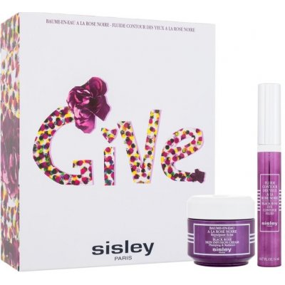 Sisley Black Rose Give denní pleťový krém Black Rose Skin Infusion Cream 50 ml + oční sérum Black Rose Eye Contour Fluid 14 ml dárková sada