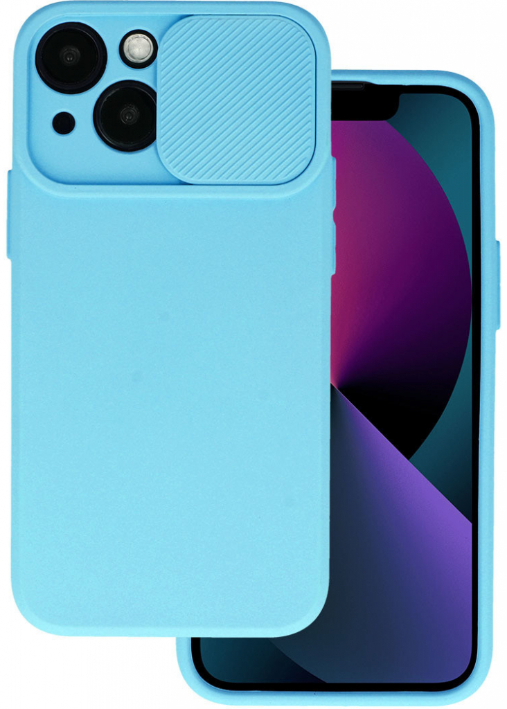 Pouzdro Camshield Soft Iphone 14 světlé modré