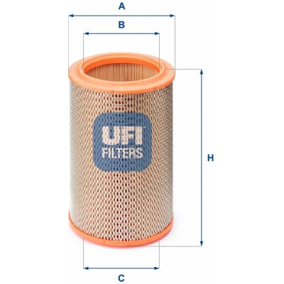 Vzduchový filtr UFI 27.588.00 – Hledejceny.cz