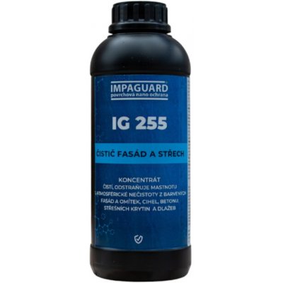 Impaguard IG 255 - Silný a rychlý čistič fasád, střech a dlažeb - koncentrát 1 l – Zboží Mobilmania
