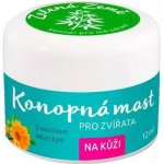 Zelená Země Konopná mast na kůži pro zvířata 12 ml – Zbozi.Blesk.cz