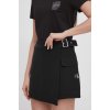 Dámské šortky Calvin Klein kraťasy Jeans dámské hladké high waist J20J223461 černá