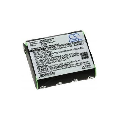 Powery Baterie Motorola TalkAbout T5700 700mAh NiMH 3,6V - neoriginální