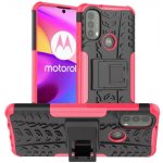 PROTEMIO 37999 STAND Extra odolný obal Motorola Moto E20/E30/E40 růžový