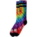 American Socks Tie Dye Flower Power fialová