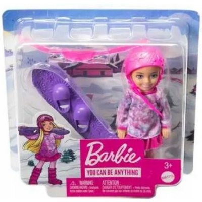 Barbie Chelsea Snowboarder HGM71 – Zbozi.Blesk.cz