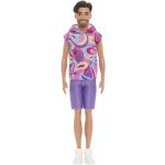 Mattel Barbie model Ken 227 brunet s vousy HRH26 – Zboží Dáma